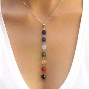 7 Chakra Beads Balance Necklace